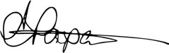 Liz Papadopoulos's handwritten signature.