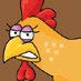 Application icon for 'Chicken Coop Fraction Games' app. The icon is a cartoon chicken.