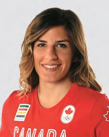 Profile photo of Michelle Fazzari, Ontario Certified Teacher. Michelle is from St. Catharines and is competing in the 2016 Summer Olympics in the wrestling category.