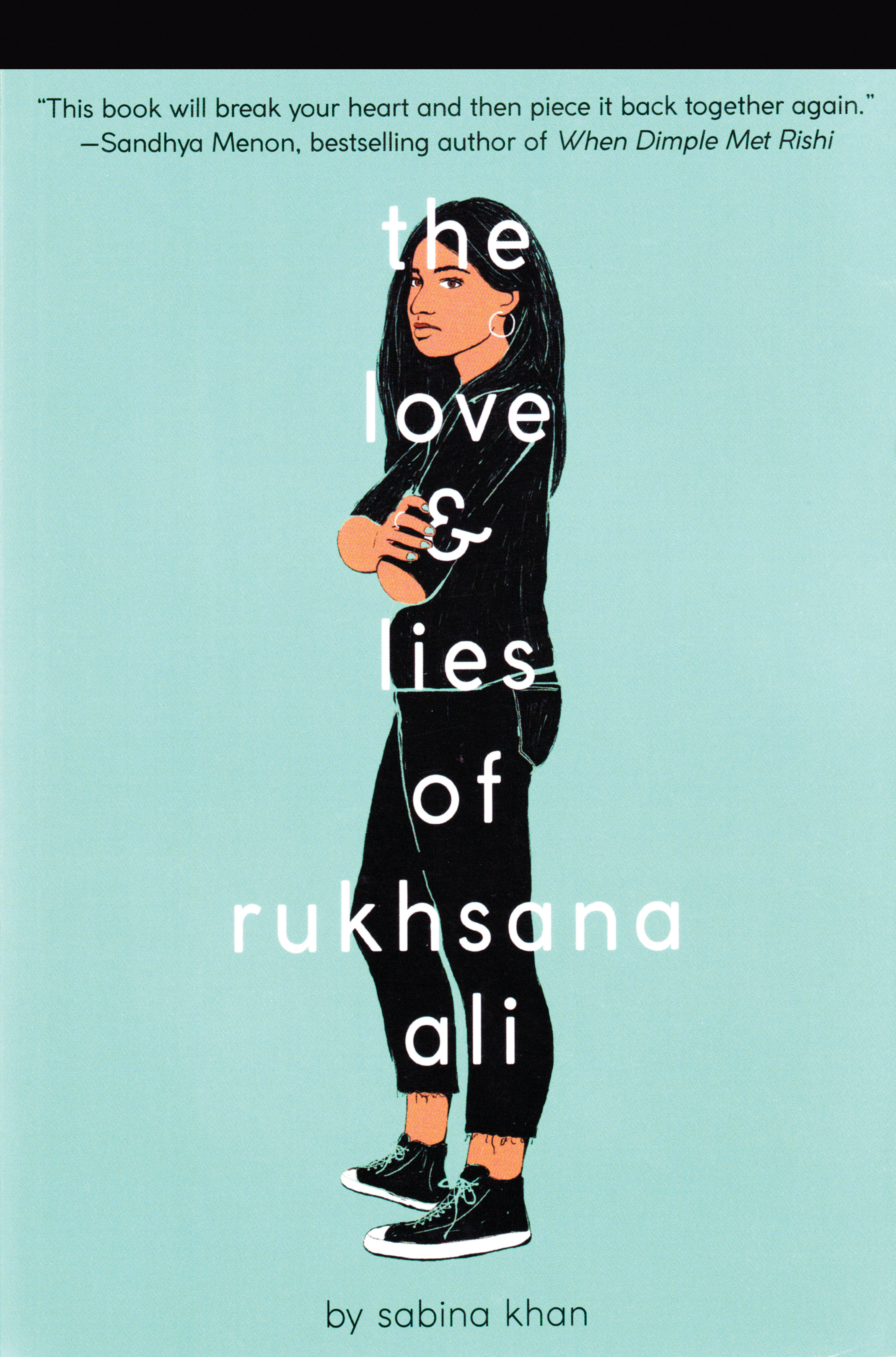 Book cover of ‘The Love & Lies of Rukhsana Ali’.