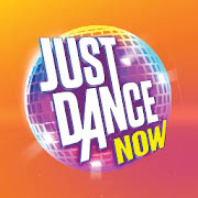 Logo for Just Dance Now.