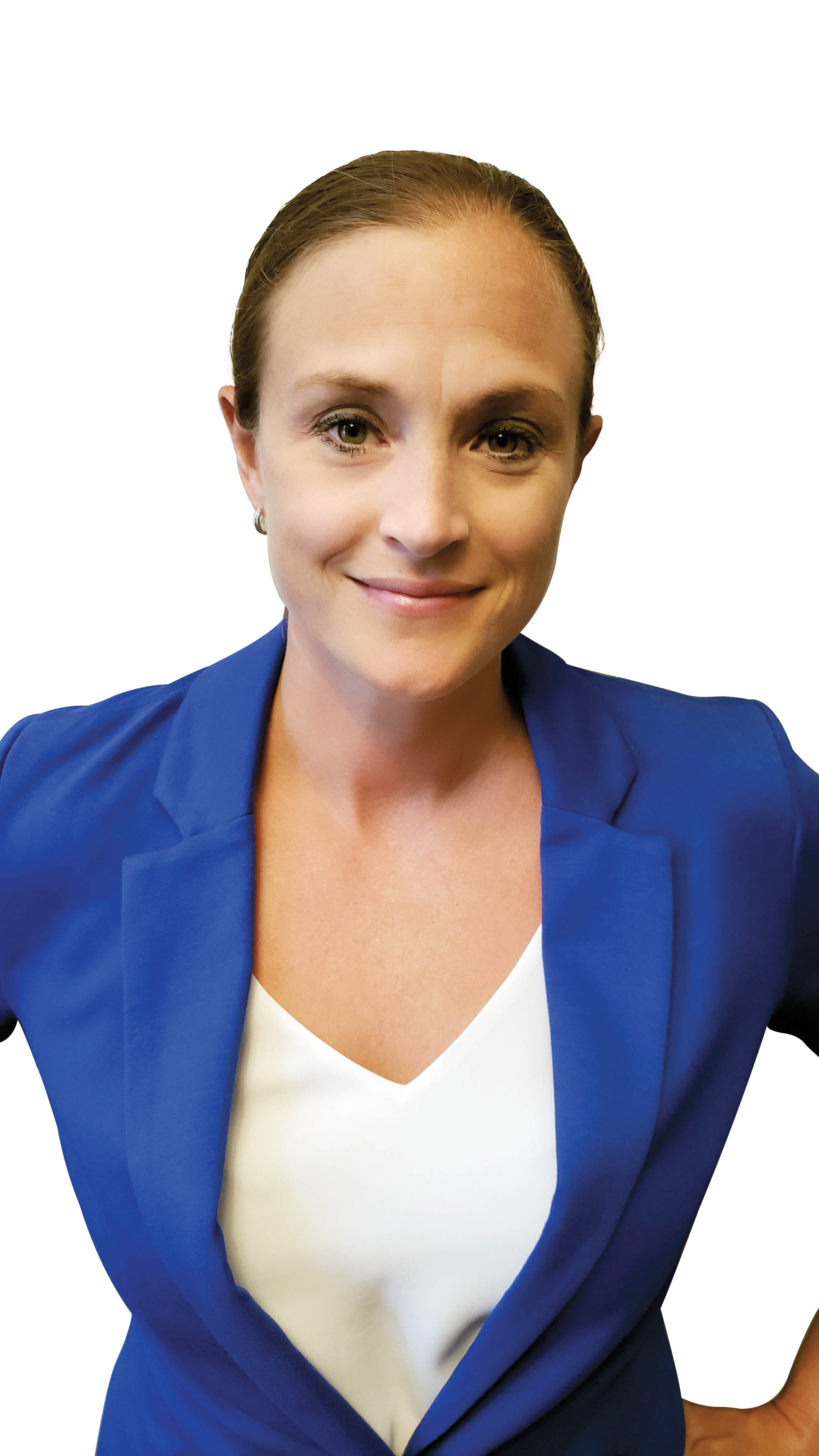 Photo of Lindsay Drozdz, OCT, smiling.