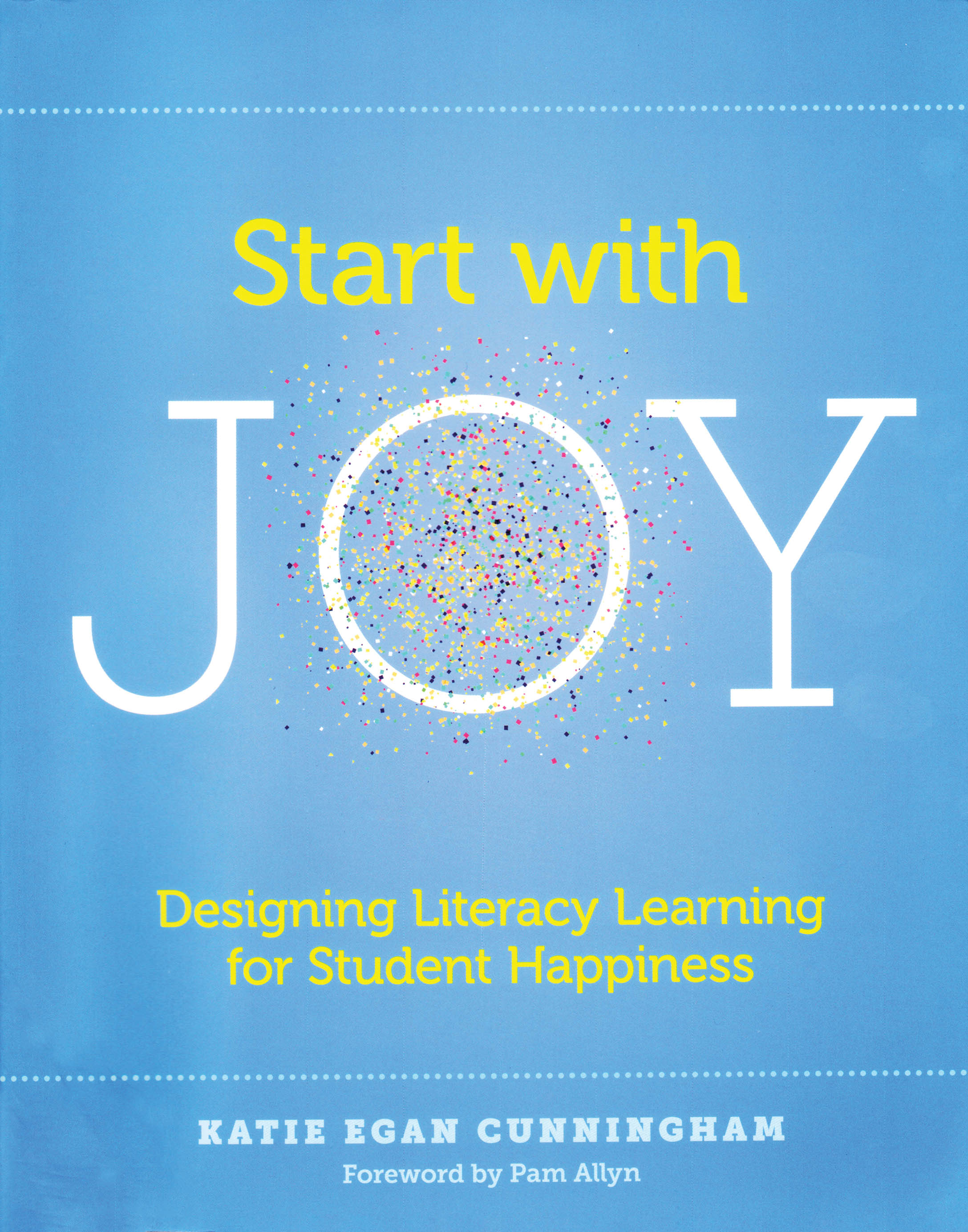 'Start with Joy' book cover.