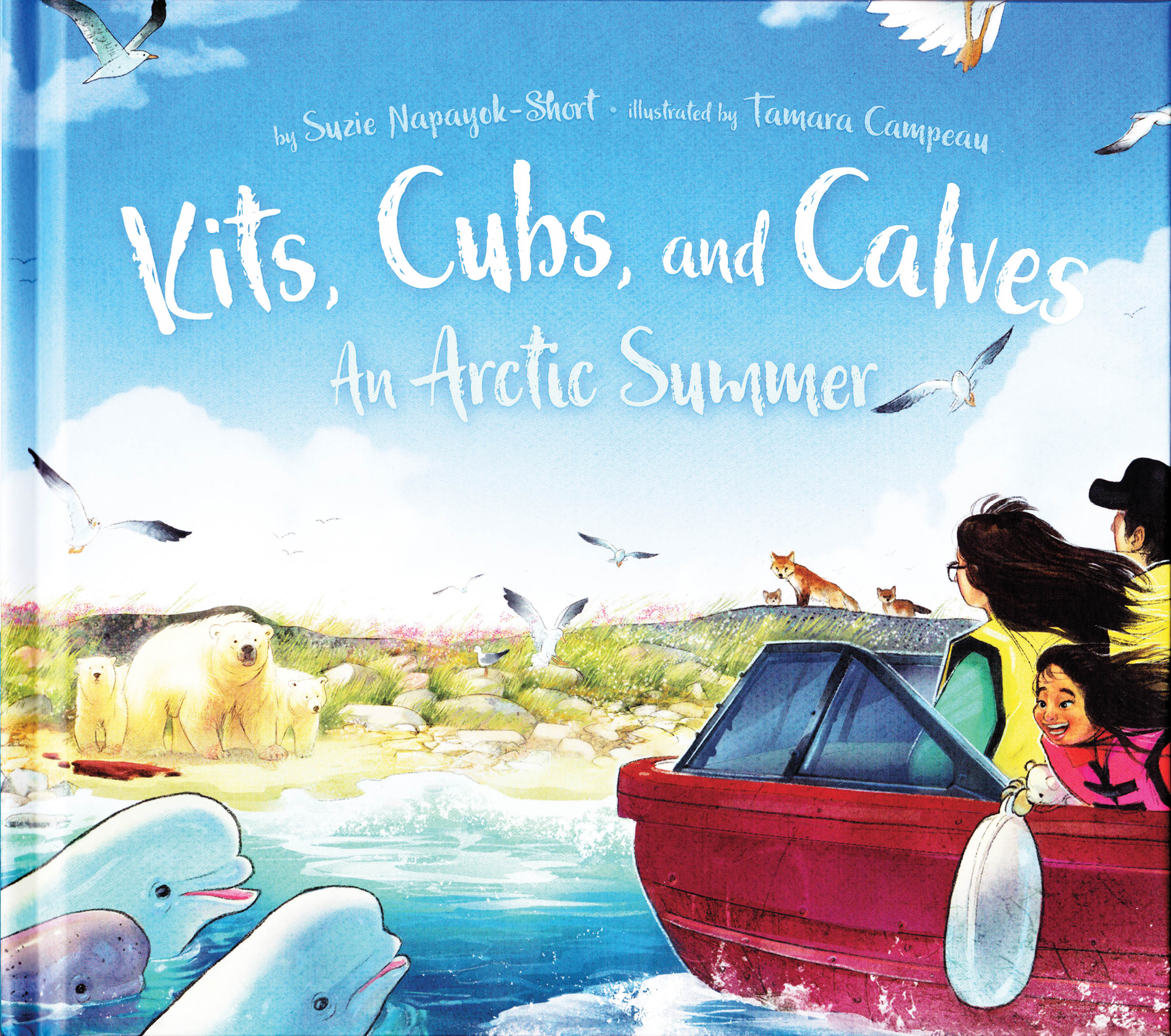 'Kits, Cubs, and Calves: An Arctic Summer' book cover.