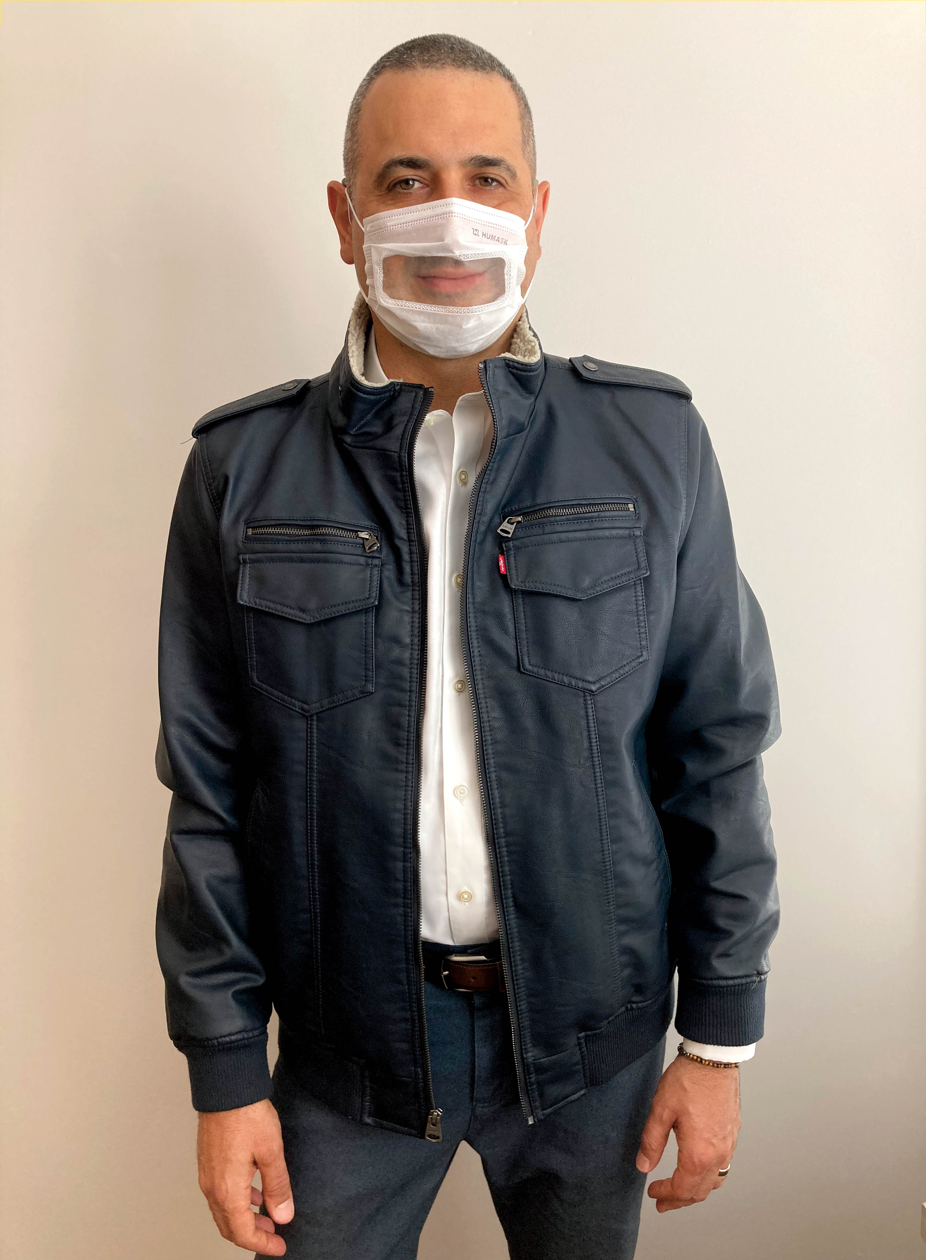 Angelo Tocco, OCT, advocates for the use of clear masks, to support accessibility and inclusion.