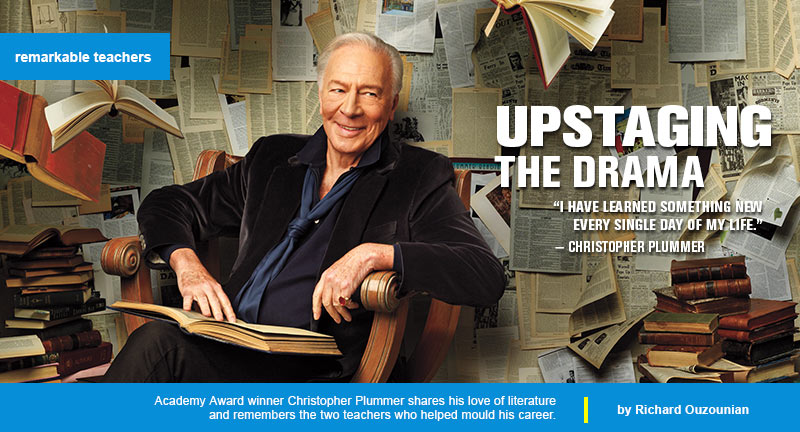 Remarkable Teachers - Upstaging the Drama: Christopher Plummer (Photo: Stratford Shakespeare Festival/Andrew Eccles)