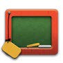 Application icon for 'My Class Schedule' app. The icon is a blackboard.