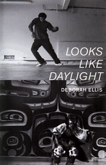 An image of the book cover for ''Looks Like Daylight.'' The cover image is a dancing person.