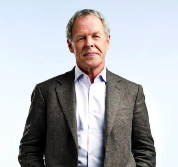 A profile photo of former host of CBC’s the fifth estate, Linden MacIntyre.