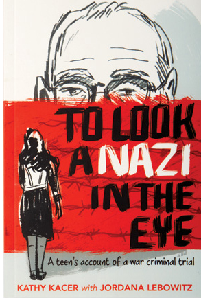 An image of the book cover for "To Look a Nazi in the Eye."