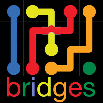 Flow Free: Bridges app icon.