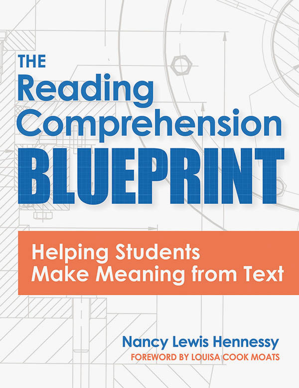 'The Reading Comprehension Blueprint' ebook cover.