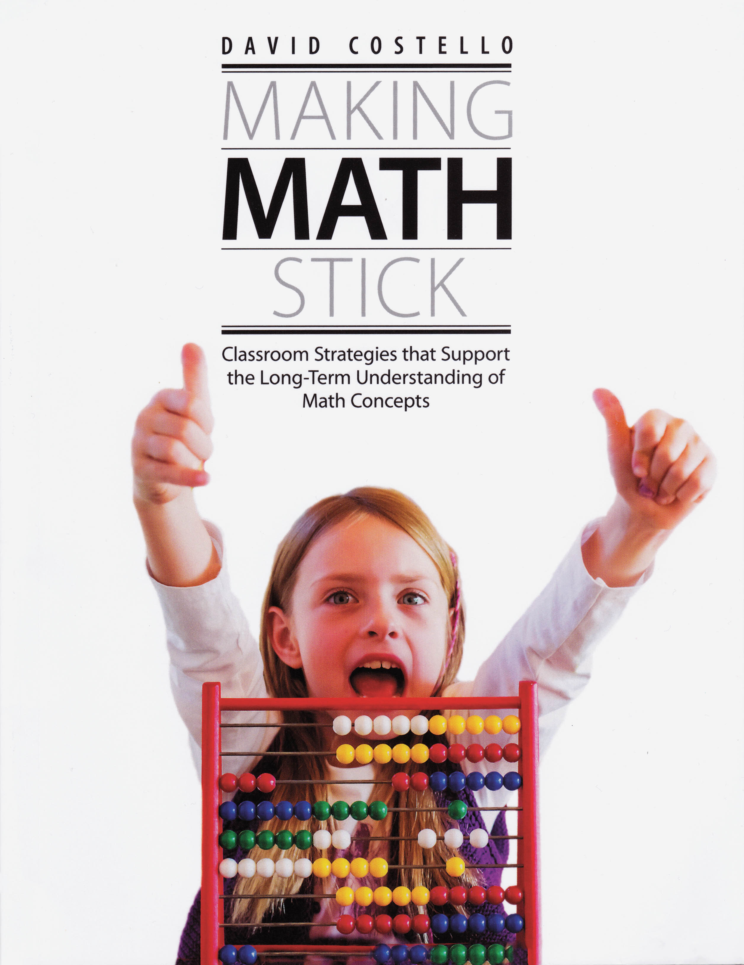 'Making Math Stick' ebook cover.