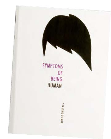 The Book cover for Symptoms of Being Human