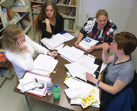 Aline Bard and other teachers